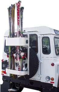 porte-skis roue de secours