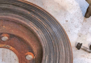usure disque de frein
