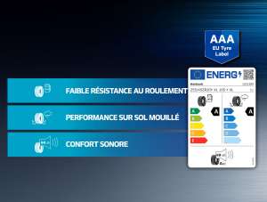Triple A obtenu au label pneumatique UE Hankook iON Triple A obtenu au label pneumatique UE Hankook iON