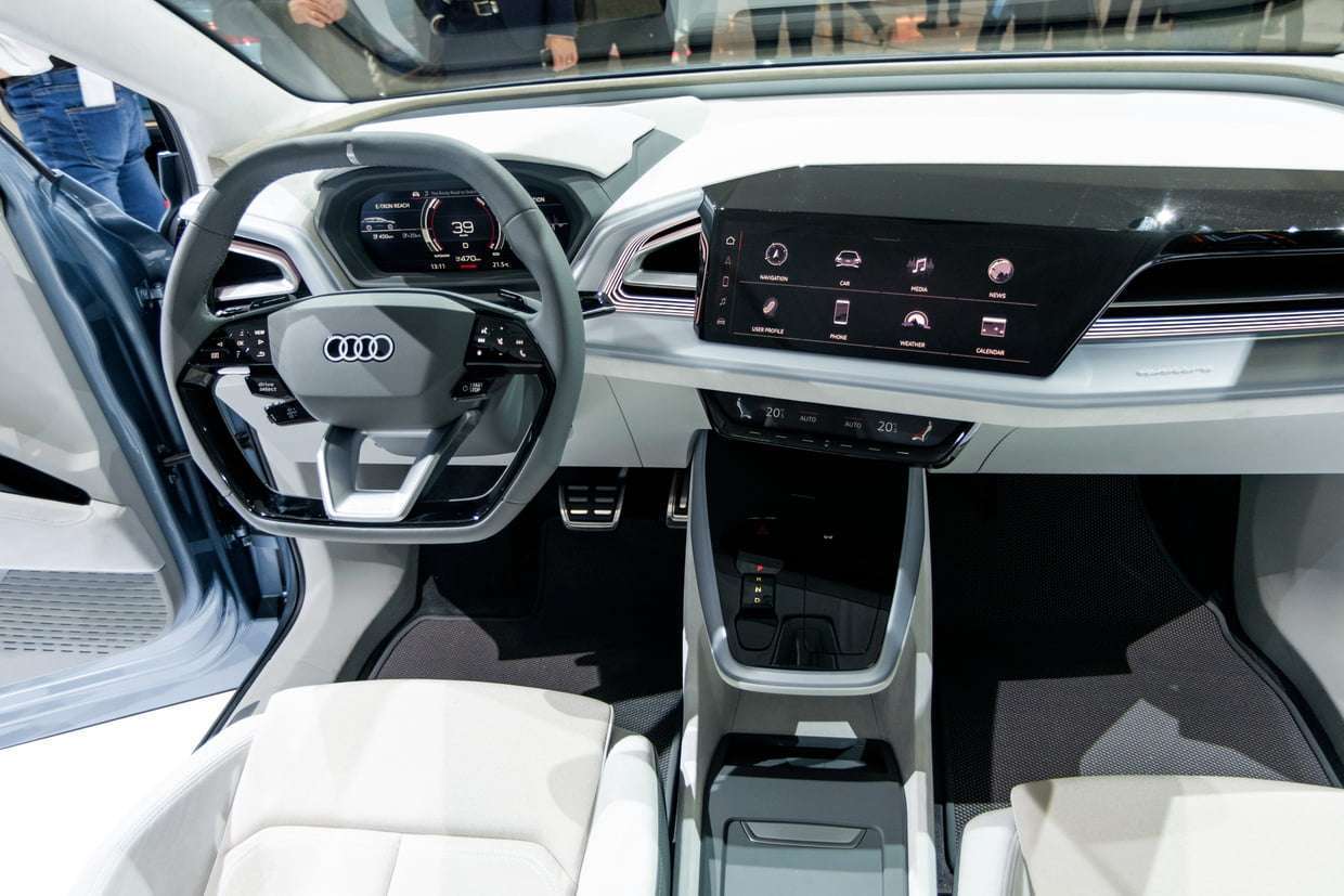 Audi Q4 e-tron habitacle