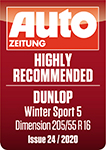 Magazine Auto <Zeitung Dunlop Winter Sport 5