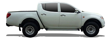MITSUBISHI L200 CABINE DOUBLE - 4 PORTES 2.5 DI-D 4WD (KB4T) - 178 CV