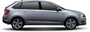 SKODA RAPID SPACE BACK 1.2 TSI - 105 CV