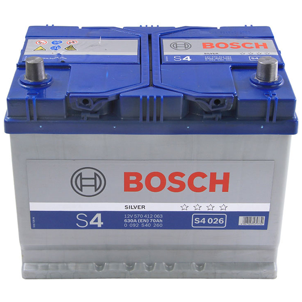 ᐈ Bosch S4026 Batería Coche 70Ah 630A