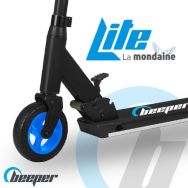 Trottinette électrique homologuée Lite 250W 23 Km/h max 8 Km d'autonomie Beeper