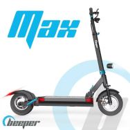 Trottinette électrique homologuée Max 500W 40 Km/h max 90 Km d'autonomie Beeper