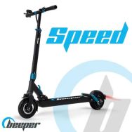 Trottinette électrique homologuée Speed 350W 35 Km/h max 40 Km d'autonomie Beeper