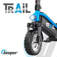Trottinette électrique homologuée Trail max 500W 40 Km/h max 35 Km d'autonomie Beeper