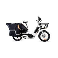 Vélo cargo longtail électrique familial U-Cargo Family Addbike