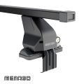 Barres de toit Omega Acier Noir XL