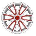 Enjoliveurs Magny-Cours Gris et Rouge