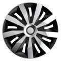 Enjoliveurs Penta Silver Noir x4