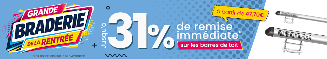 Offre barre de toit