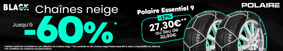 Déstockage chaine neige
