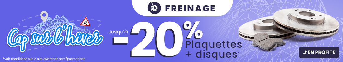 Offre -20% freinage