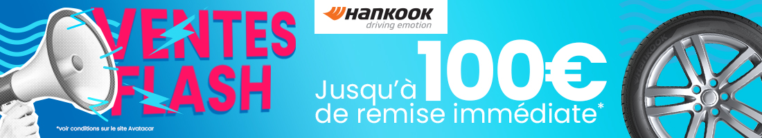 Promotion Hankook Jusqu'à 80€ de remise