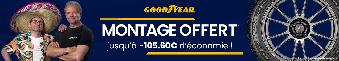 Goodyear - Montage offert