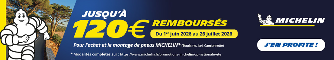 Promo Michelin 2026 home page 