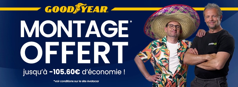 Promotion Montage Offert Goodyear