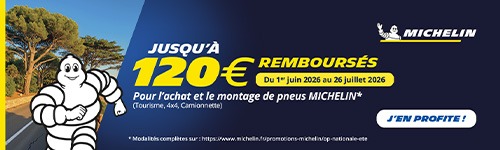 opération 120€ Michelin