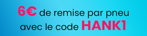 promo pneu hankook 2026 - 80€ de remise avatacar 15 pouces et moins