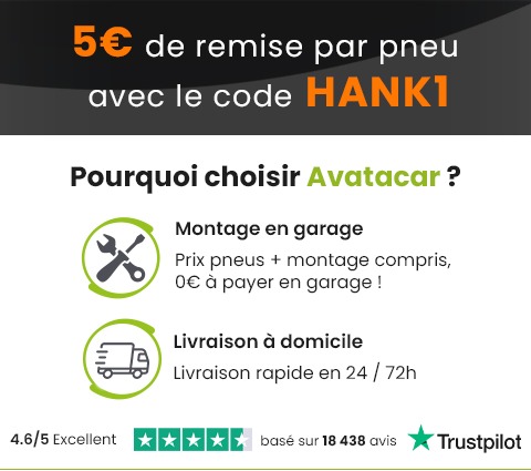 opération hankook -5€ par pneu