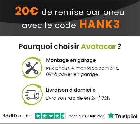 opération hankook -20€ par pneu